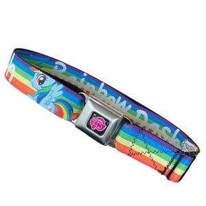 MY LITTLE PONY Rainbow Dash seatbelt buckle belt Buckle Down